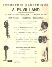 Catalogue Puvilland vers 1900