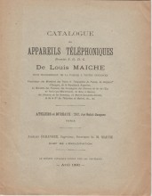 Catalogue Maiche 1890
