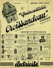 Catalogue Croissandeau 1937