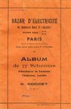 Catalogue du Bazar d'électricité 1900