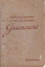 Catalogue Grammont vers 1920