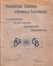 Catalogue Charron Bellanger vers 1911